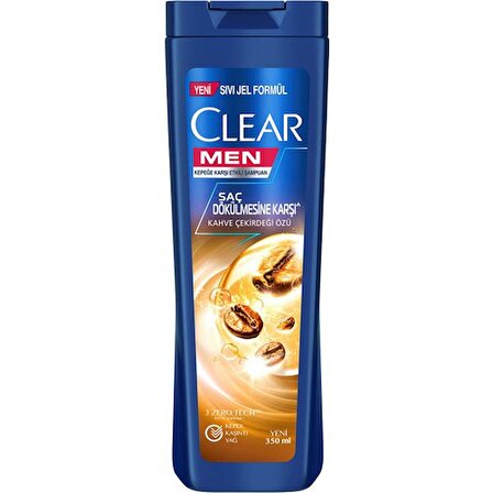 Clear Men Saç Dökülmesine Karşı Kepeğe Karşı Etkili Şampuan 350 Ml