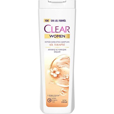 Clear Women Kil Terapisi Kepeğe Karşı Etkili Şampuan 350 Ml