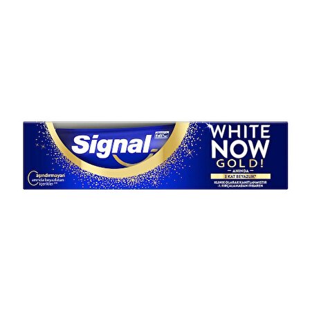 Signal Diş Macunu White Now Gold 75 ml. (4'lü)
