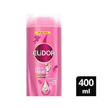Elidor Güçlü ve Parlak Şampuan 400 ml 