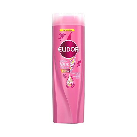 Elidor Superblend 2'si 1 Arada Şampuan ve Saç Bakım Kremi Güçlü ve Parlak E Vitamini Makademya Yağı Kolajen 400 ml