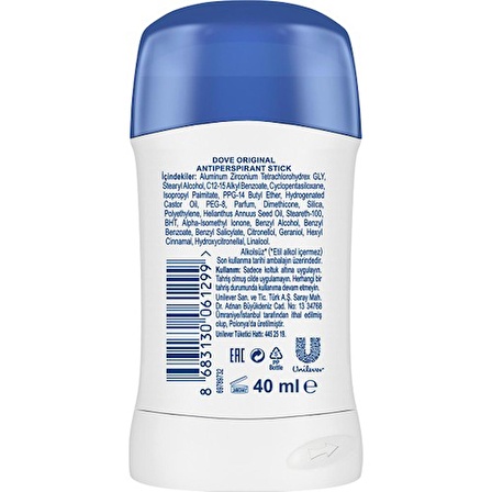 DOVE STİCK ORİGİNAL 40 ML