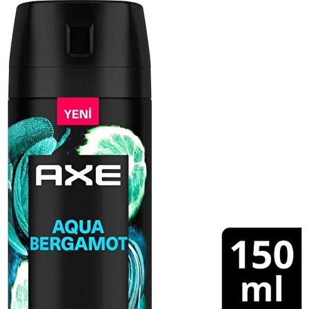 Axe Aqua Bergamot Bay Deodorant 150 Ml Yeni