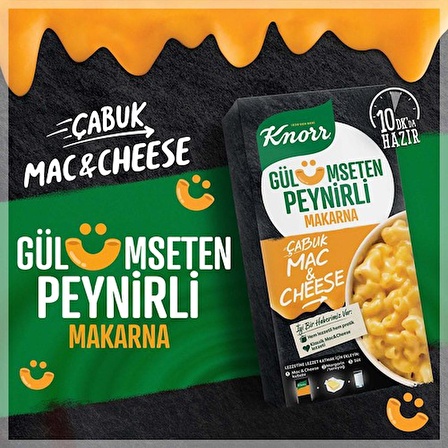 Knorr Çabuk Mac And Cheese Peynirli Makarna 212 gr