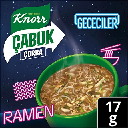 Knorr Çabuk Çorba Gececiler Ramen 17 gr