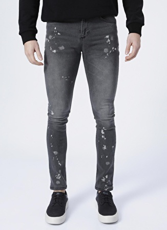 Aeropostale  Skinny Fit Antrasit Erkek Denim Pantolon I-EDPK120