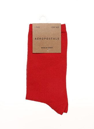 Aeropostale Kırmızı Kadın Soket Çorap MHLSOKET01