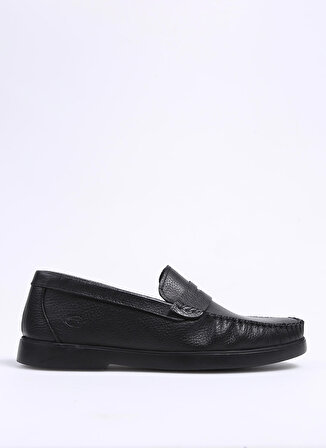 Cotton Bar Siyah Erkek Klasik Ayakkabı MALEE