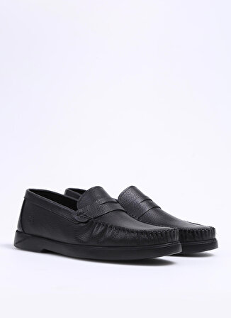Cotton Bar Siyah Erkek Klasik Ayakkabı MALEE