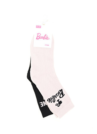 Barbie Çok Renkli Kız Çocuk Soket Çorap BARBİE-SCK-3