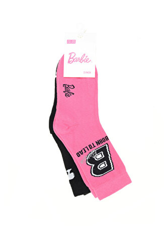 Barbie Çok Renkli Kız Çocuk Soket Çorap BARBİE-SCK-1