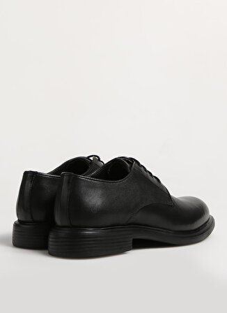Fabrika Deri Siyah Erkek Klasik Ayakkabı TERESINA