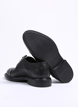 Fabrika Deri Siyah Erkek Klasik Ayakkabı JOSE
