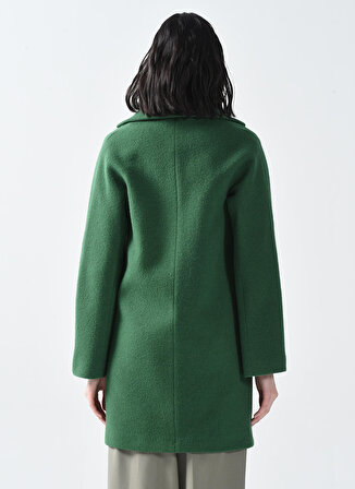 P By Paltoı Yeşil Kadın Kaban 5820