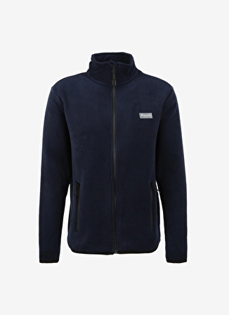 Discovery Expedition Lacivert Erkek Kapüşonlu Polar Sweatshırt D3WM-SWT2