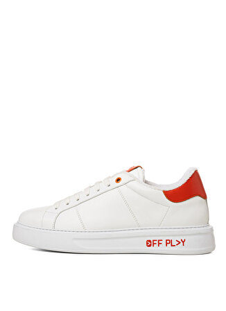 Off Play Beyaz - Turuncu Erkek Sneaker X-M FIRENZE 2 LH 02 79