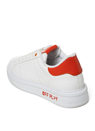Off Play Beyaz - Turuncu Erkek Sneaker X-M FIRENZE 2 LH 02 79
