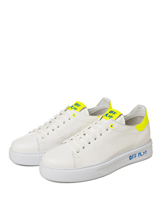 Off Play Beyaz - Sarı Erkek Sneaker X-M FIRENZE 1 CV 02