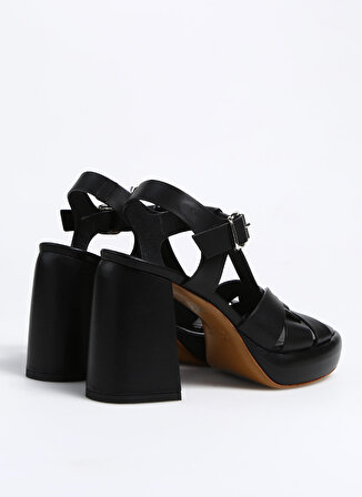 Laura Bellariva Siyah Kadın Topuklu Ayakkabı 8990