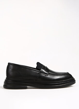 Fabrika Siyah Erkek Deri Klasik Ayakkabı CARLEY