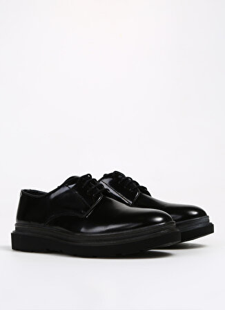 Fabrika Siyah Erkek Deri Klasik Ayakkabı CEHEMS
