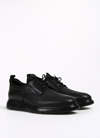 Fabrika Comfort Siyah Erkek Deri Klasik Ayakkabı AVELINO