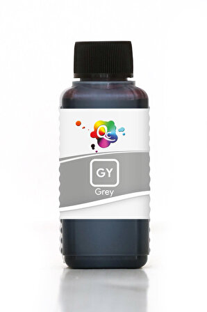 QC Canon CLI-581 Kartuş Mürekkebi 100ml GY Grey Gri Dye