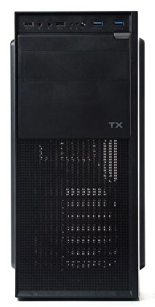Tx TXCHK5P400 400 W Tek Fanlı Siyah ATX Bilgisayar Kasası