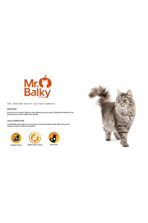 Mr.balky Taze Tavuklu Az Tahıllı Yetişkin Kedi Maması 15kg
