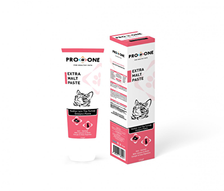 Pro One Kediler için Tüy Yumağı Önleyici Malt Paste 100 Gr
