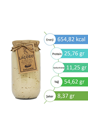 Laçoko Az Kavrulmuş Parçacıklı Ballı Fıstık Ezmesi 1 Kg