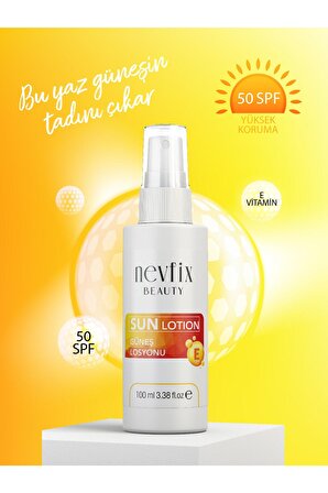 Beauty 100 ml 50 Spf (FAKTÖR) Güneş Losyonu E Vitaminli