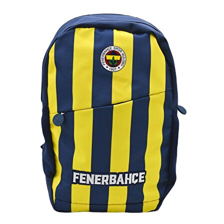 Me Çanta 3 Bölmeli Fenerbahçe Çubuklu Forma Desenli Okul Sırt Çantası 24756