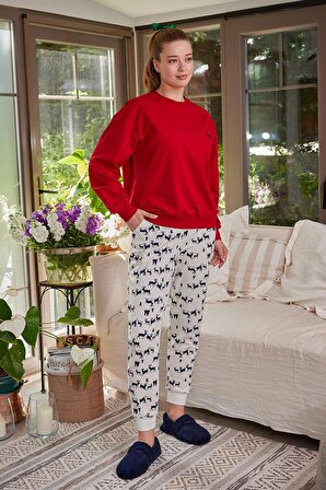 Pijama Takımı Kırmızı ZK24-126162