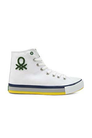 Benetton® | BN-30552 - 3374 Beyaz - Erkek Spor Ayakkabı