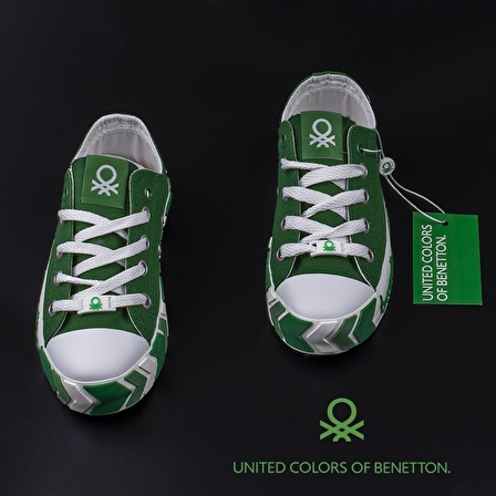 Benetton Yeşil Erkek Çocuk Yürüyüş Ayakkabısı BN-30633 91-Yesil