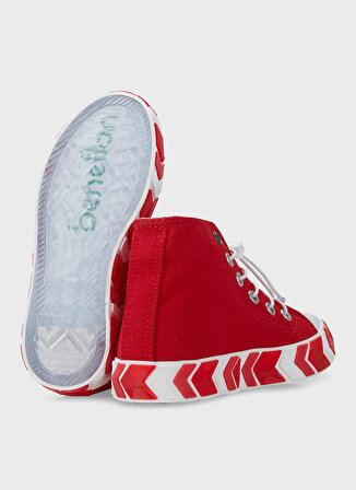 Benetton Kırmızı Kız Çocuk Sneaker BN-30647