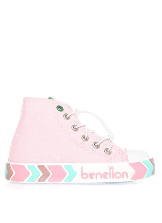 Benetton Pembe Kız Çocuk Yürüyüş Ayakkabısı BN-30647 96-Pembe