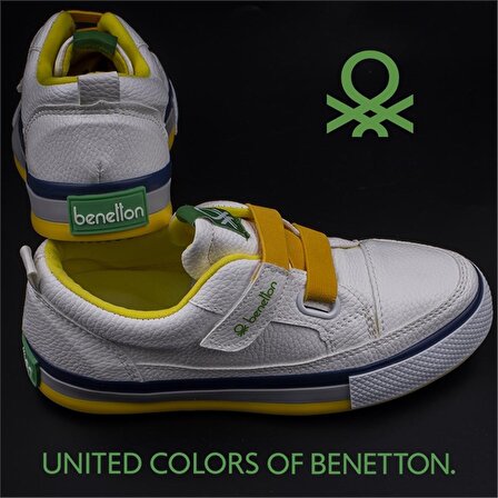 Benetton Sarı Bebe Unisex Spor Ayakkabı BN-30445