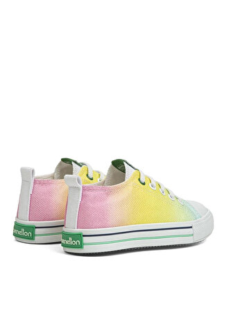 Benetton Sarı Kız Çocuk Sneaker BN-30658
