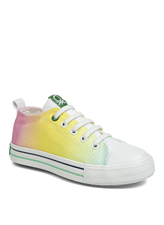 Benetton Sarı Kız Çocuk Sneaker BN-30658