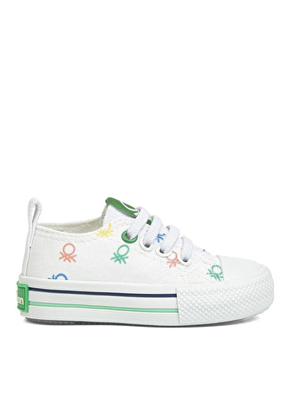 Benetton Beyaz Kız Bebek Sneaker BN-30661