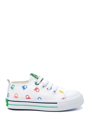 Benetton Beyaz Kız Bebek Sneaker BN-30661