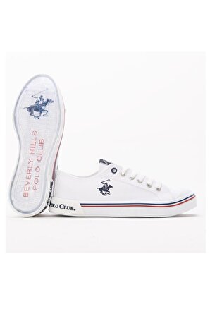 Beverly Hılls Polo Club PO-10150 Erkek Sneaker Ayakkabı Beyaz 40-45 