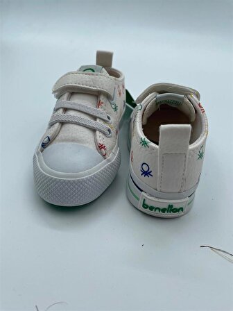 Benetton BN-30794 Spor Ayakkabı Deri Beyaz