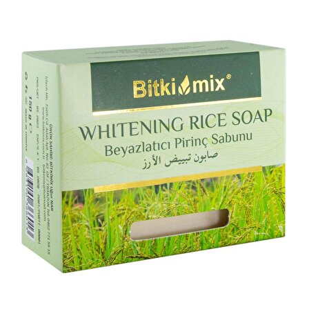 Bitkimix Beyazlatıcı Pirinç Sabunu 150 gr