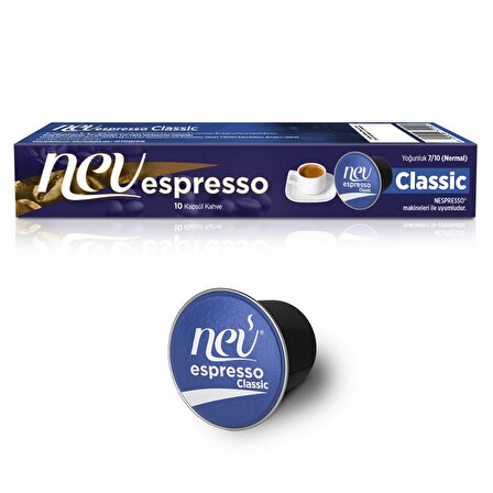 NEV ESPRESSO® Klasik Kapsül Kahve Nespresso® uyumlu