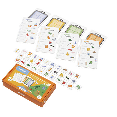 Packing List - Bavul toplama aile hafıza ve dikkat oyunu