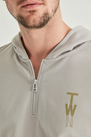 Twn Slim Fit Gri Sweatshirt