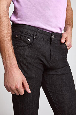Ds Damat Slim Fit Siyah Düz Denim Pantolon 0HCJ35800399M